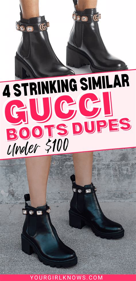 steve madden boots that look like gucci|4 Strikingly Similar Gucci Boots Dupes Under $100! (STEAL NOW).